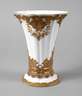 Meissen Prunkvase Goldbronze
