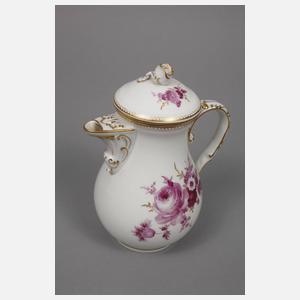 Meissen Mokkaservice für sechs Personen