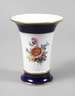 Meissen Trichtervase Kobaltrand
