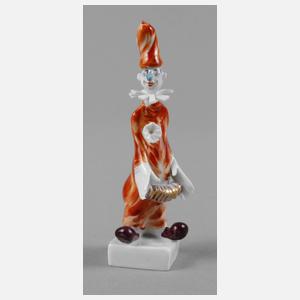 Meissen ”Clown mit Harmonika”