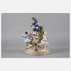 Meissen große Figurengruppe