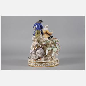Meissen große Figurengruppe