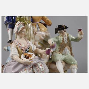 Meissen große Figurengruppe