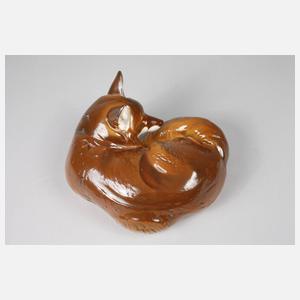 Nymphenburg liegender Fuchs