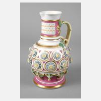 Nymphenburg Kanne Floraldekor111