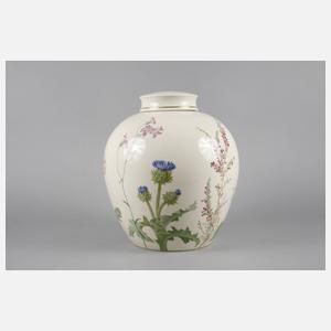 Pirkenhammer große Deckelvase