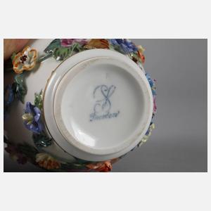 Potschappel Dresden Deckelvase