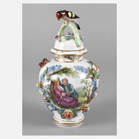 Potschappel Dresden Deckelvase111