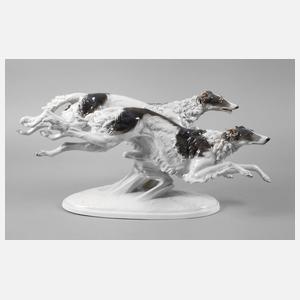 Rosenthal ”Springende Windhunde”