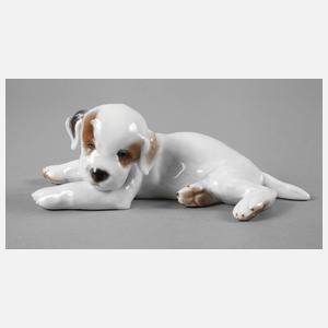 Rosenthal ”Liegender Terrierwelpe”