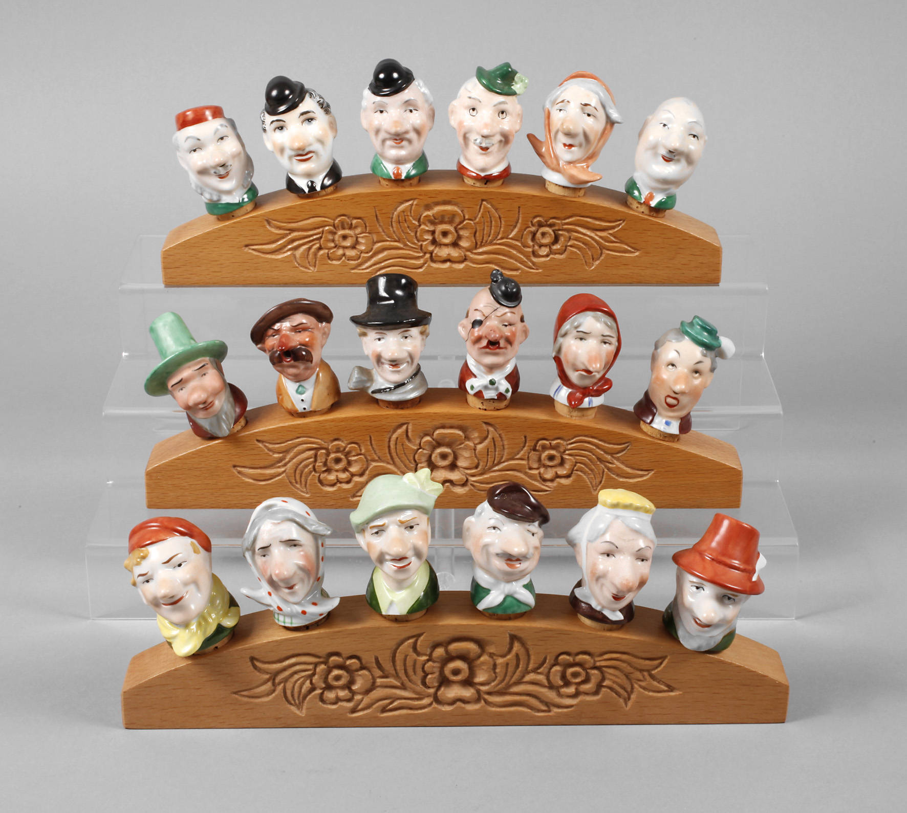 Thüringen Sammlung figürliche Zierkorken