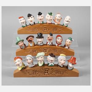 Thüringen Sammlung figürliche Zierkorken