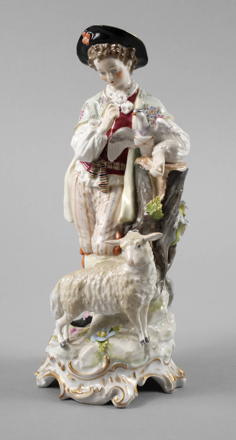 Thüringen Schäfer mit Brieftaube