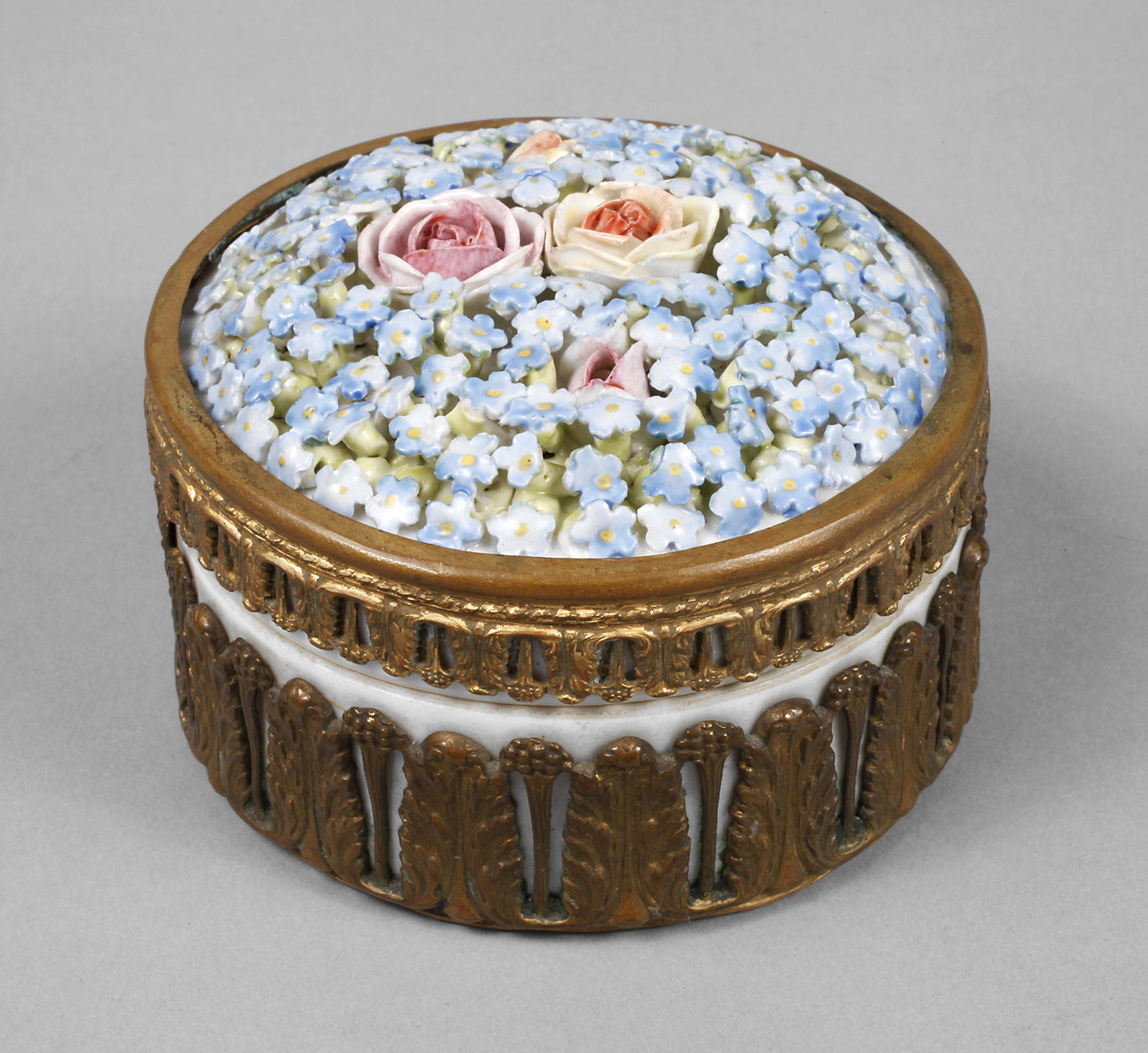 Schierholz Plaue Deckeldose mit Montur