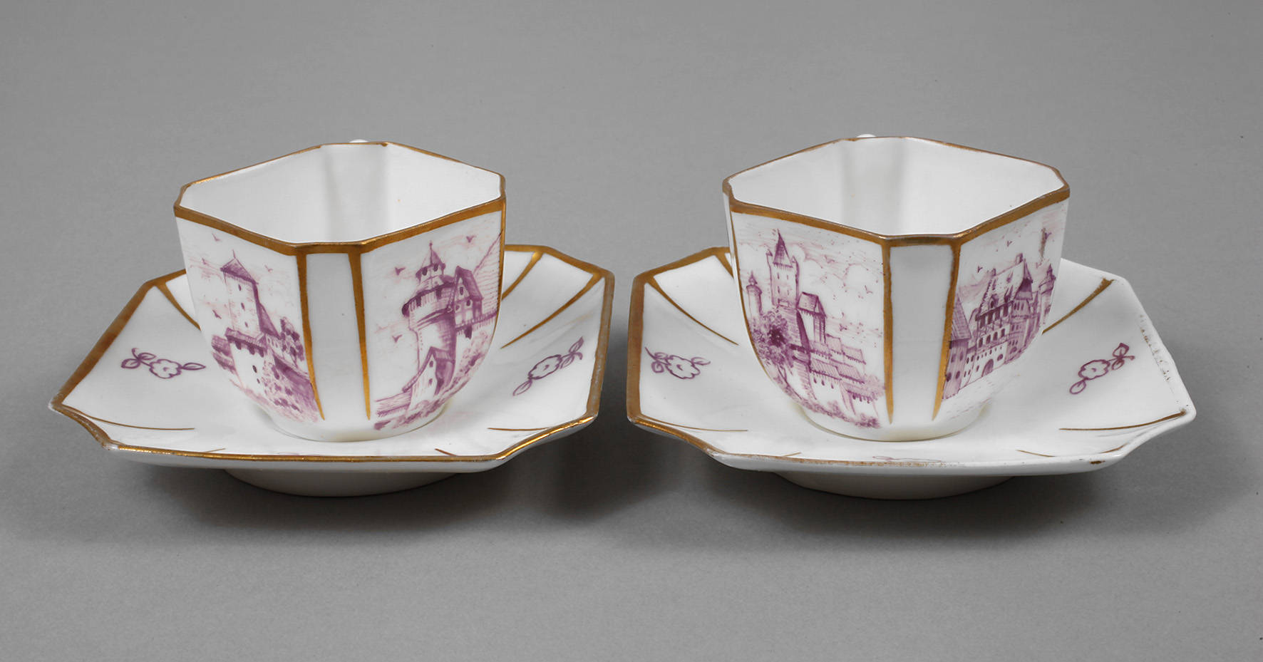 Paar Mokkatassen Nürnbergansicht