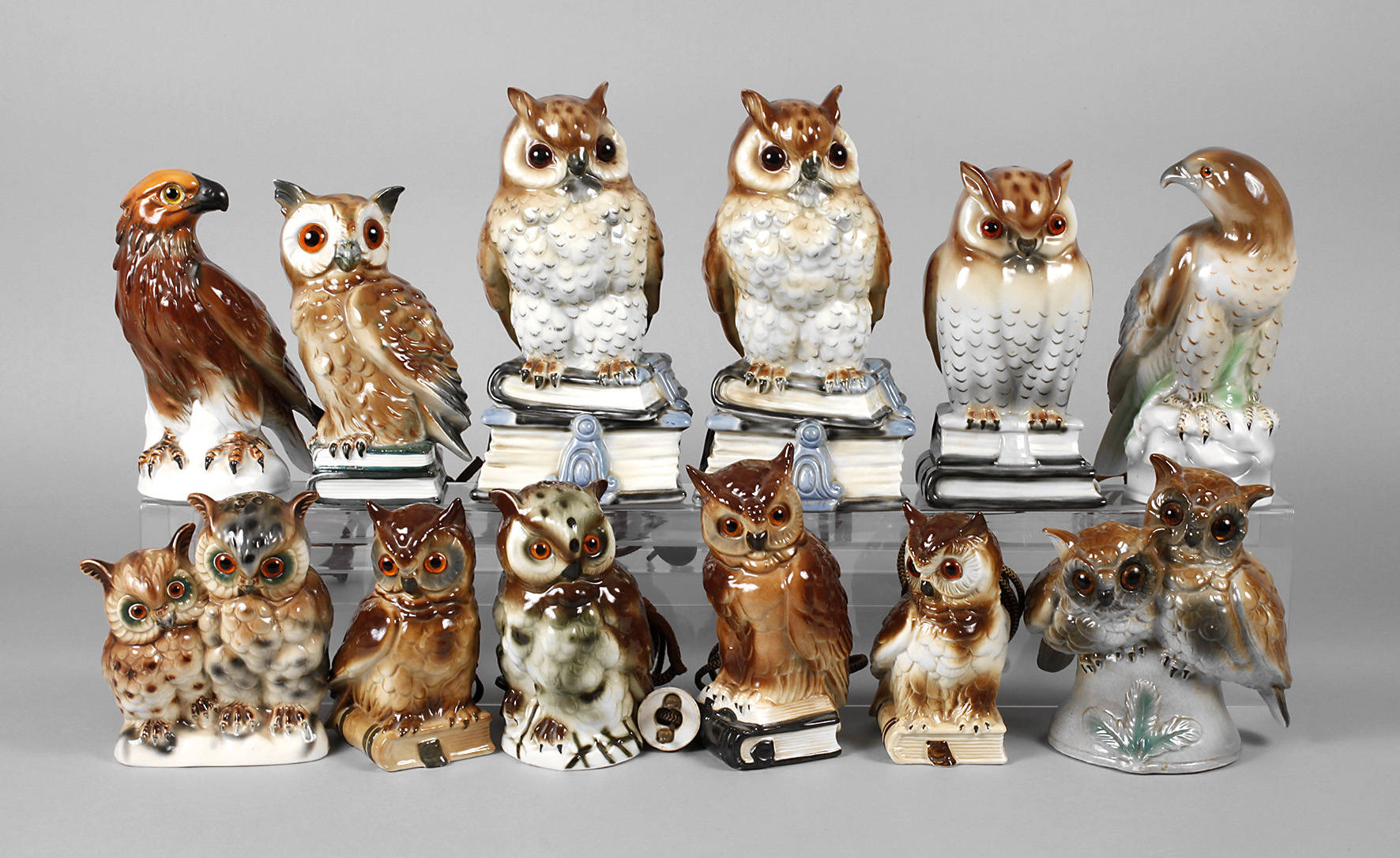 Konvolut Rauchverzehrer als Eulen