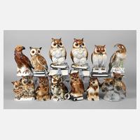 Konvolut Rauchverzehrer als Eulen111