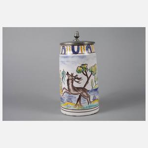 Gmundner Fayence Walzenkrug