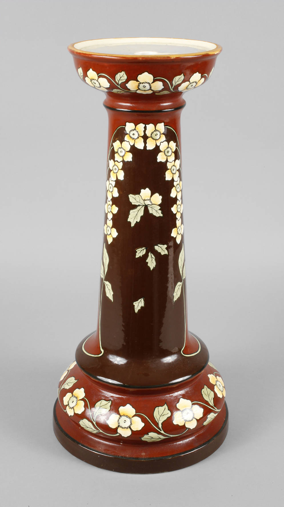 J. v. Schwarz Blumensäule Jugendstil