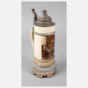 Bierkrug mit Spielwerk