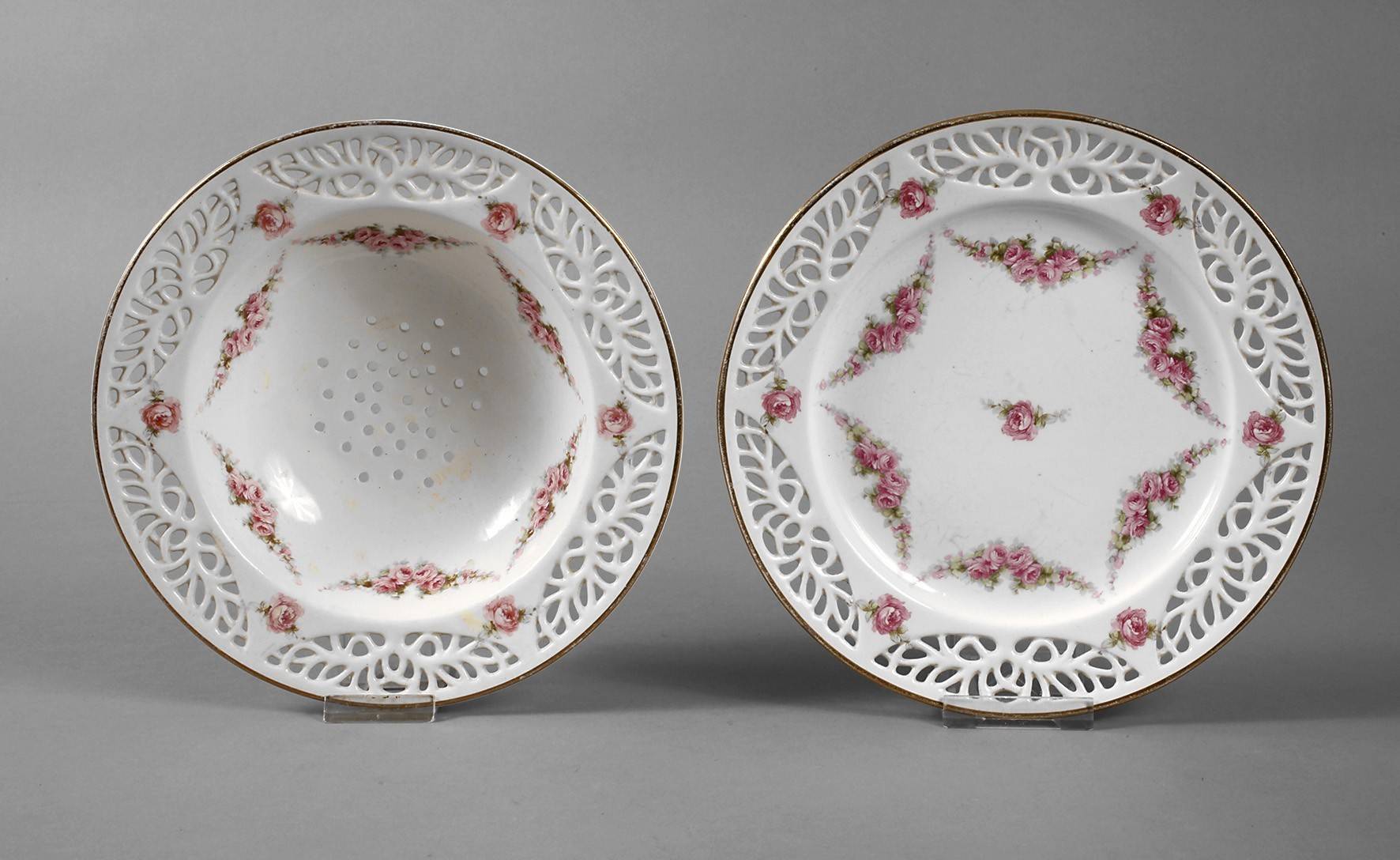 Roesler Erdbeerwaschschale mit Unterteller