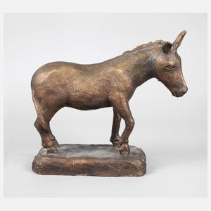 Tierfigur Esel