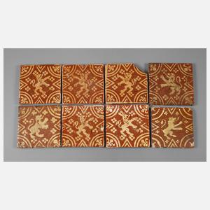 Acht Fliesen Flandern