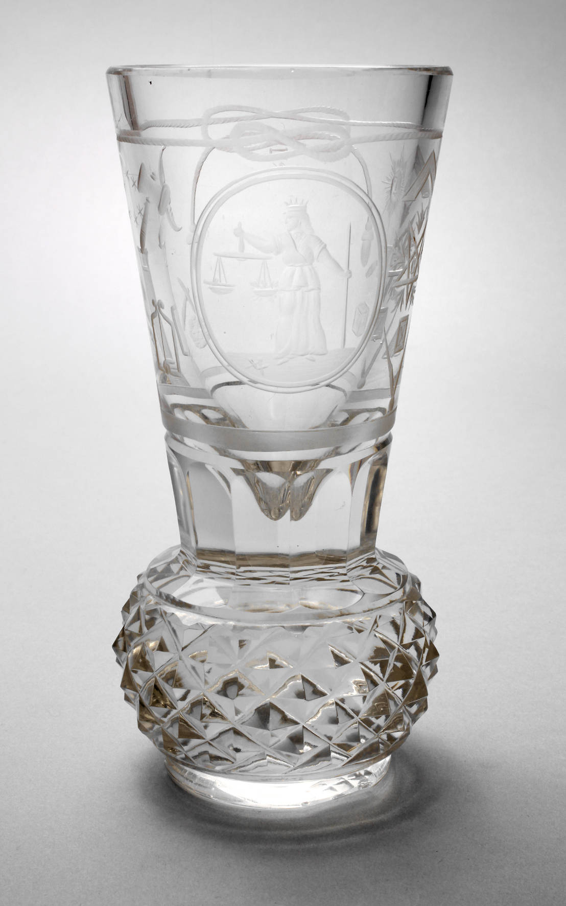 Freimaurer-Logenglas