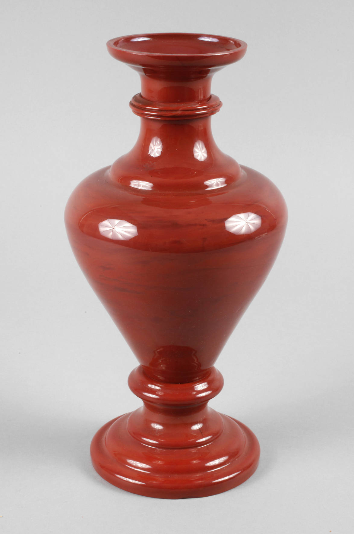 Balustervase Lithyalinglas