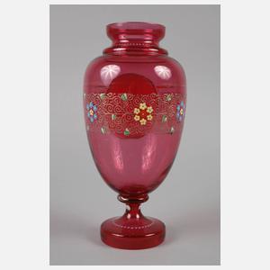 Emailvase Historismus