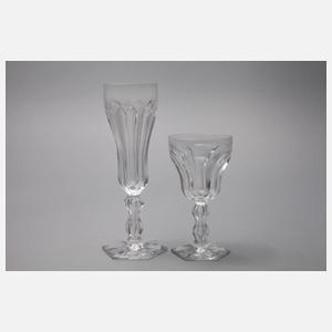 Zehn Wappengläser aus Adelsbesitz