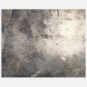 Silber Zuckerdose aus Adelsbesitz