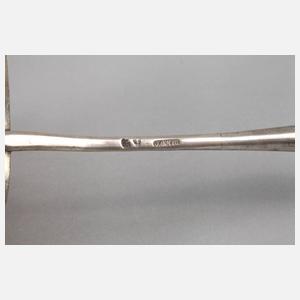 Zwei Silberkellen Biedermeier