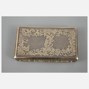 Feine jagdliche Tabakdose