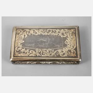 Feine jagdliche Tabakdose