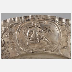 Große Schauplatte Silber