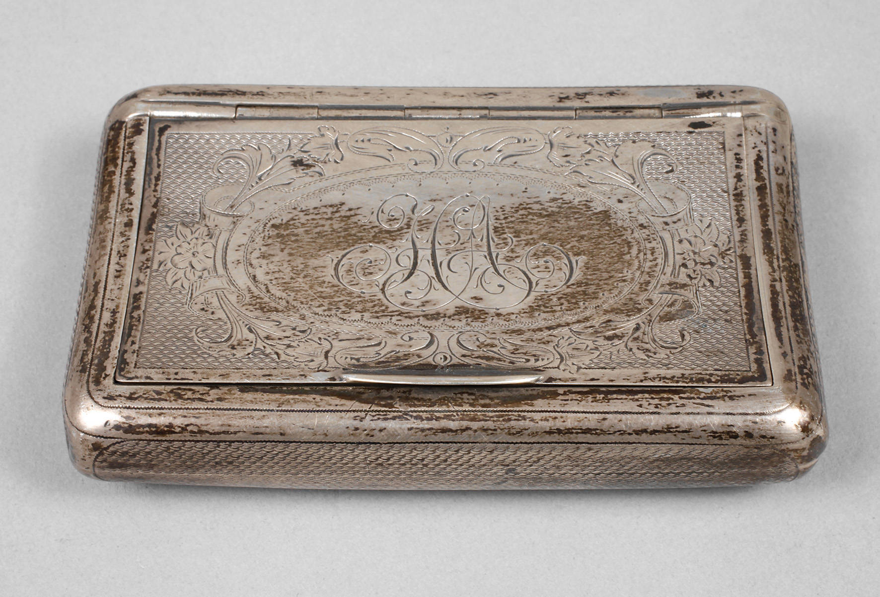 Silberdose Historismus