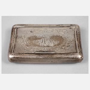 Silberdose Historismus