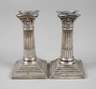 England Paar klassizistische Silberleuchter