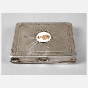 Siebenbürgisches Zigarettenetui aus Adelsbesitz