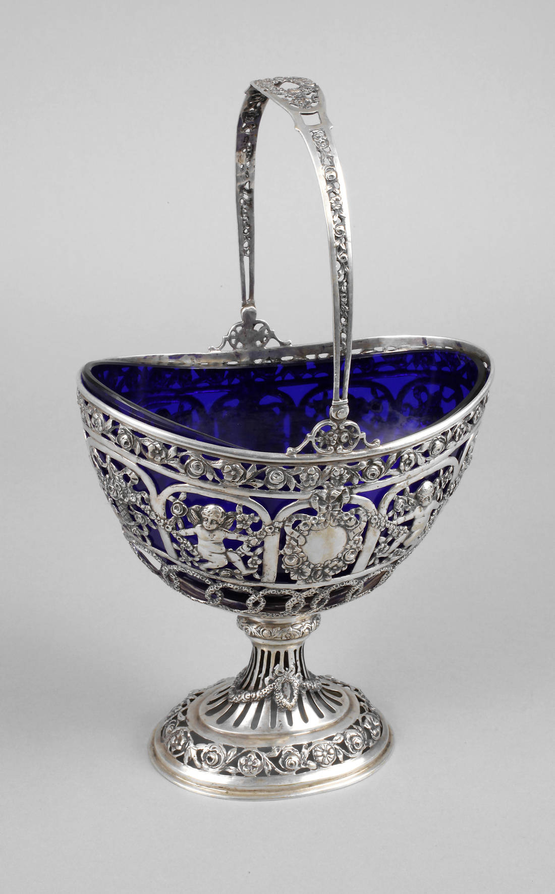 Silber Henkelkörbchen