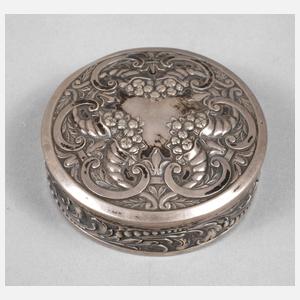 Silberdose Jugendstil