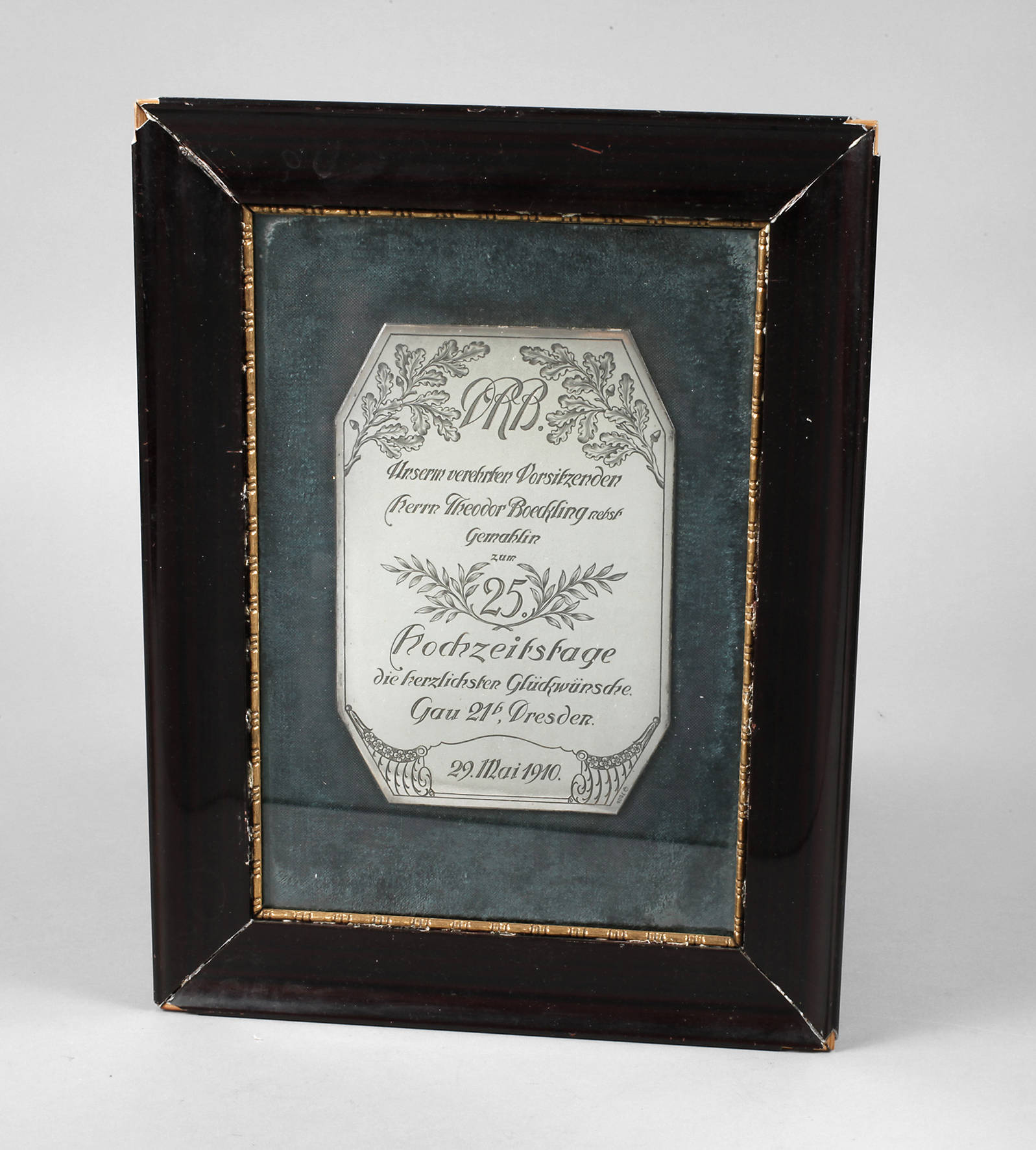 Silberehrenplakette Deutscher Radbund