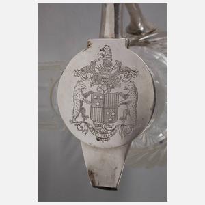 Paar Karaffen aus Adelsbesitz