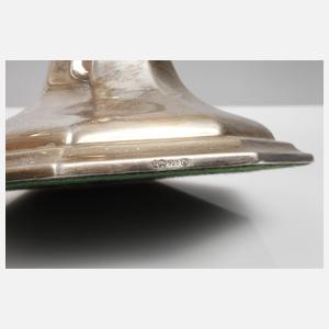 Paar Silberleuchter Art déco