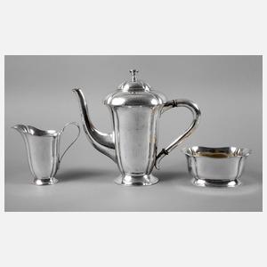 Silber Kernstück Art déco