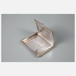 Silber Zigarettenetui Art déco