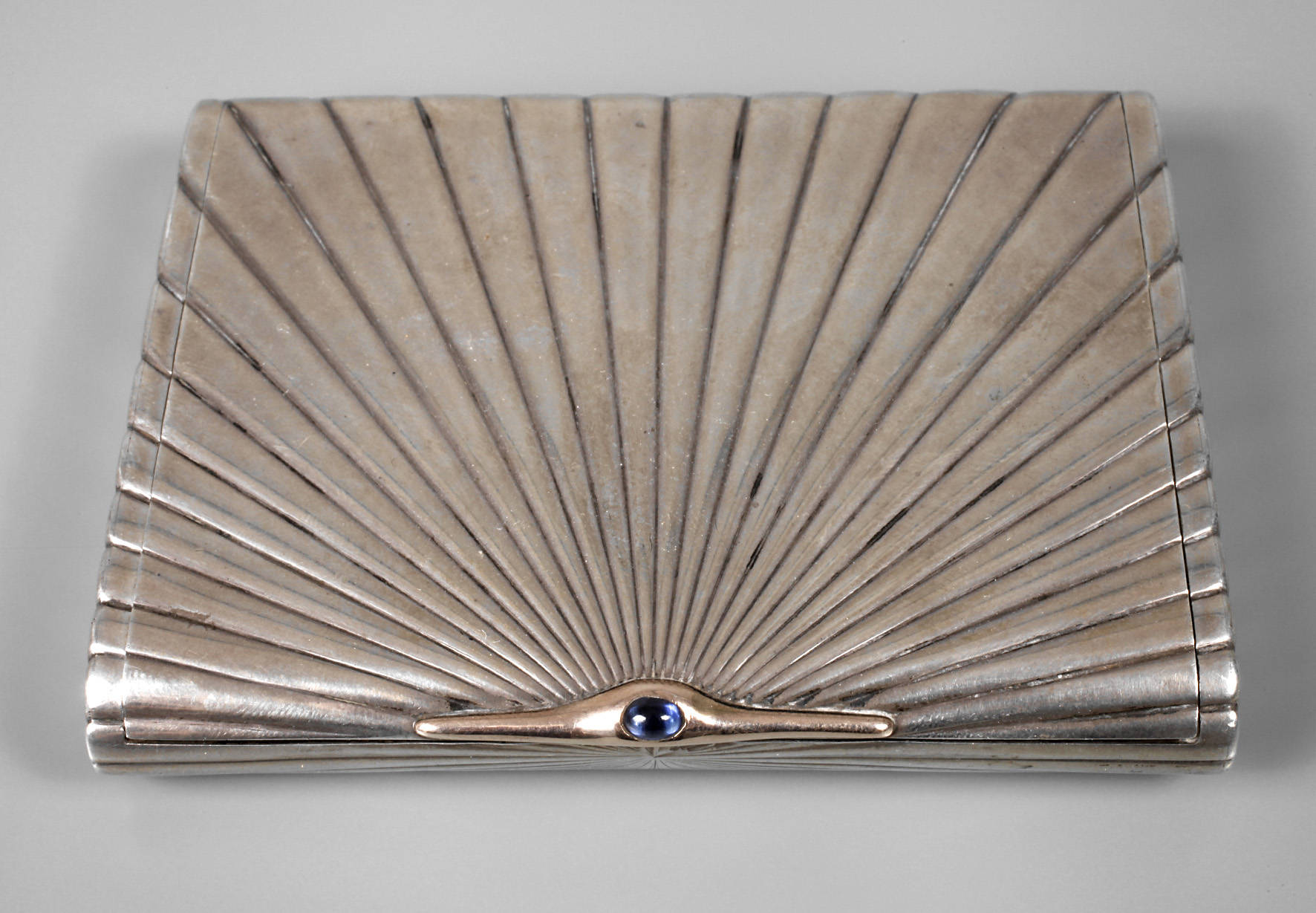 Silber Zigarettenetui Art déco