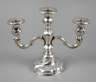 Dreiarmiger Silberleuchter