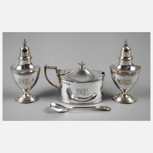 England Gewürzset Silber